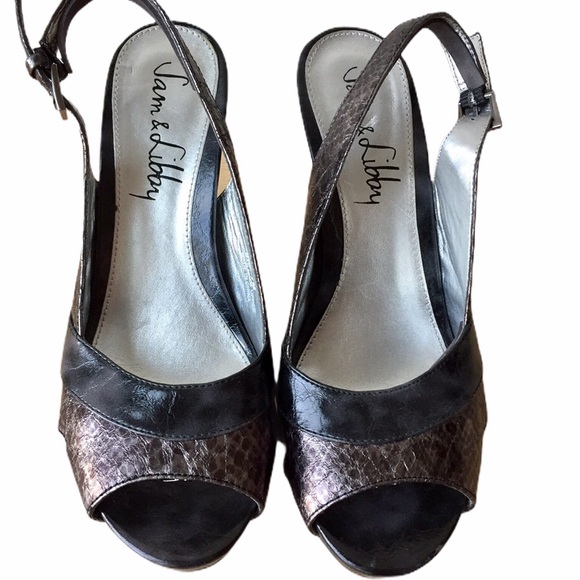 Sam & Libby Slingback Sandals - Picture 1 of 4